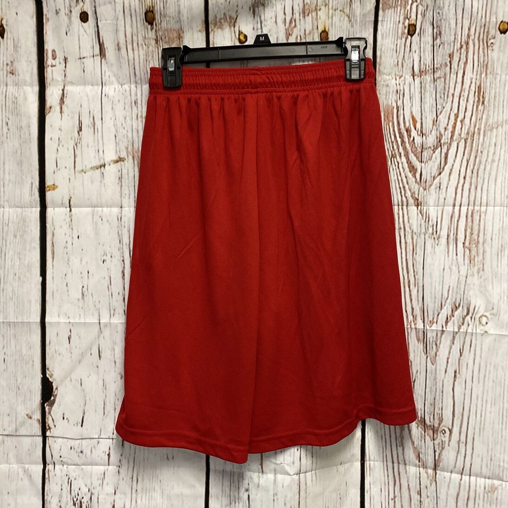 Expert Performance NWT Men's Red Short Athletic M BATTLES WON ACADEMY LOGO (PB) - Picture 2 of 4